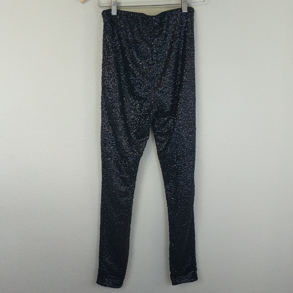 [Divided] Gorgeous Black Sequin Stretch Pants - image 6